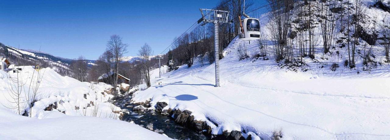 Hotel Des Alpes Brides-les-Bains Bagian luar foto