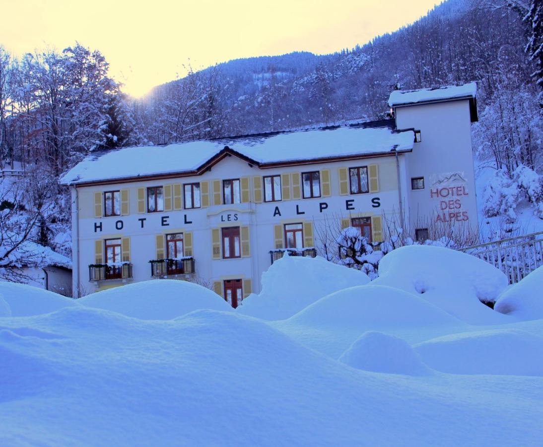 Hotel Des Alpes Brides-les-Bains Bagian luar foto