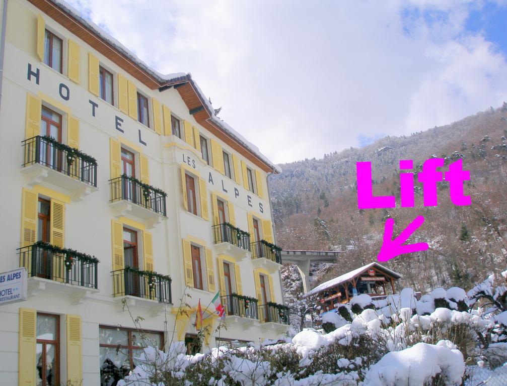 Hotel Des Alpes Brides-les-Bains Bagian luar foto
